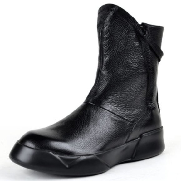 Winter black Martin boots